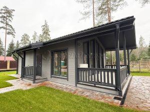 Каркасная баня 6х12,5 ДНП Гармония