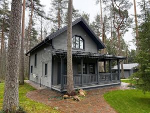 Каркасный дом 7,5х12 поселок Гармония