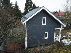 Каркасный дом 6х7,5 массив Восход