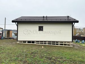 Каркасный дом 7,5х9 Серебряные Пруды