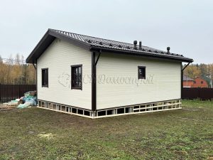 Каркасный дом 7,5х9 Серебряные Пруды