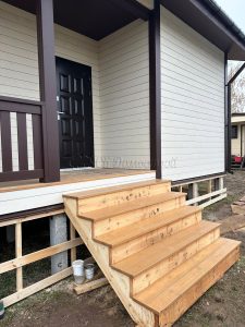 Каркасный дом 7,5х9 Серебряные Пруды