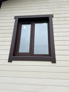 Каркасный дом 7,5х9 Серебряные Пруды