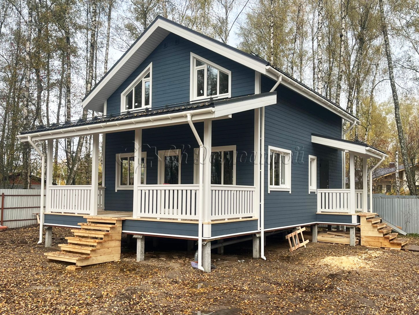 Каркасный дом 7х8 Чехов, Московская область