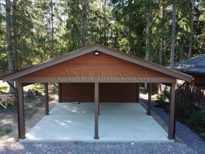 Навес 7х10 поселок Гармония