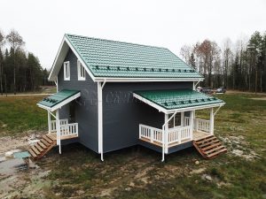 Каркасный дом 7х9 поселение Красносельское