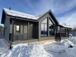 Каркасный дом 8,7х13 массив Ойнелово