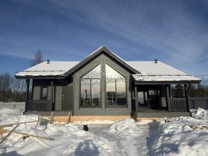 Каркасный дом 8,7х13 массив Ойнелово