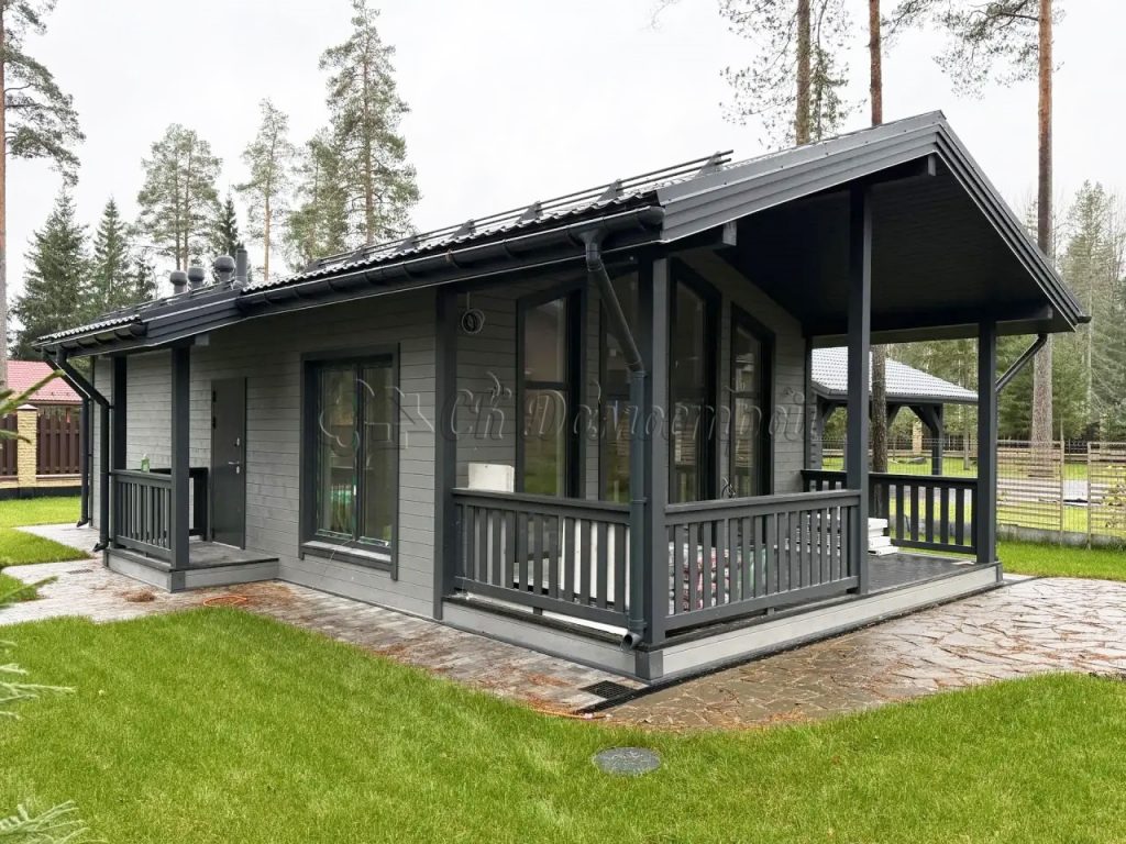 Каркасный дом 6х12,5 ДНП Гармония