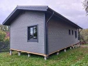 Каркасный дом 8х11 деревня Лаптево