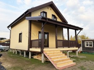 Каркасный дом 6х11 СНТ Надежда